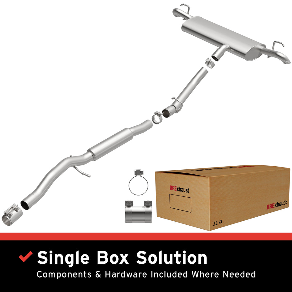 BRExhaust Direct-Fit Exhaust System Kit - 106-1015