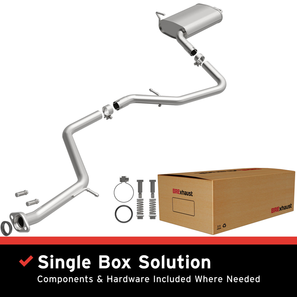 BRExhaust Direct-Fit Exhaust System Kit - 106-1066