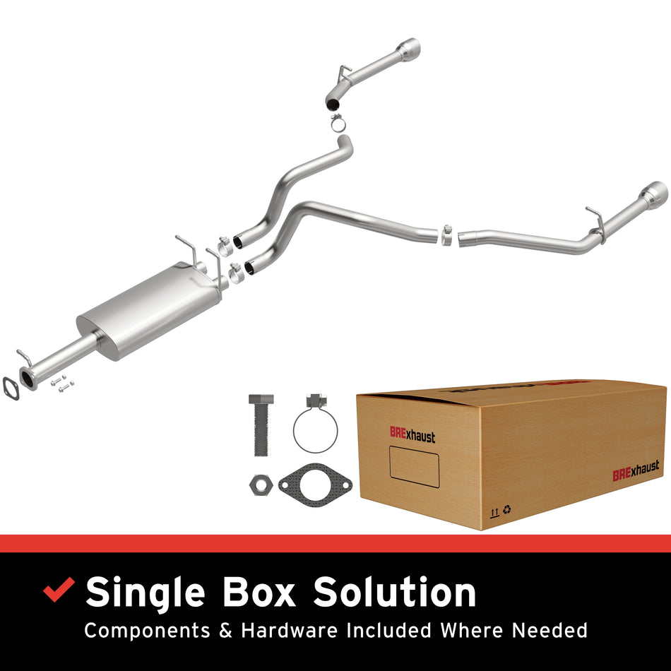 BRExhaust Direct-Fit Exhaust System Kit - 106-1074