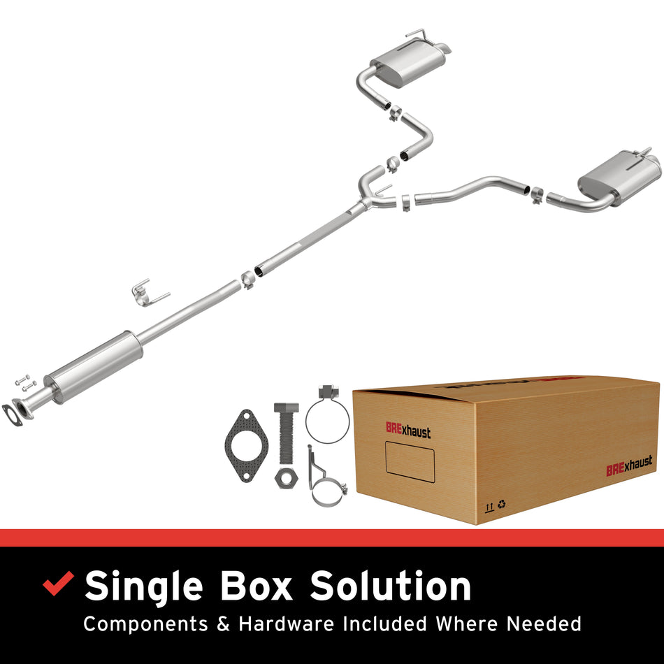 BRExhaust Direct-Fit Exhaust System Kit - 106-1091