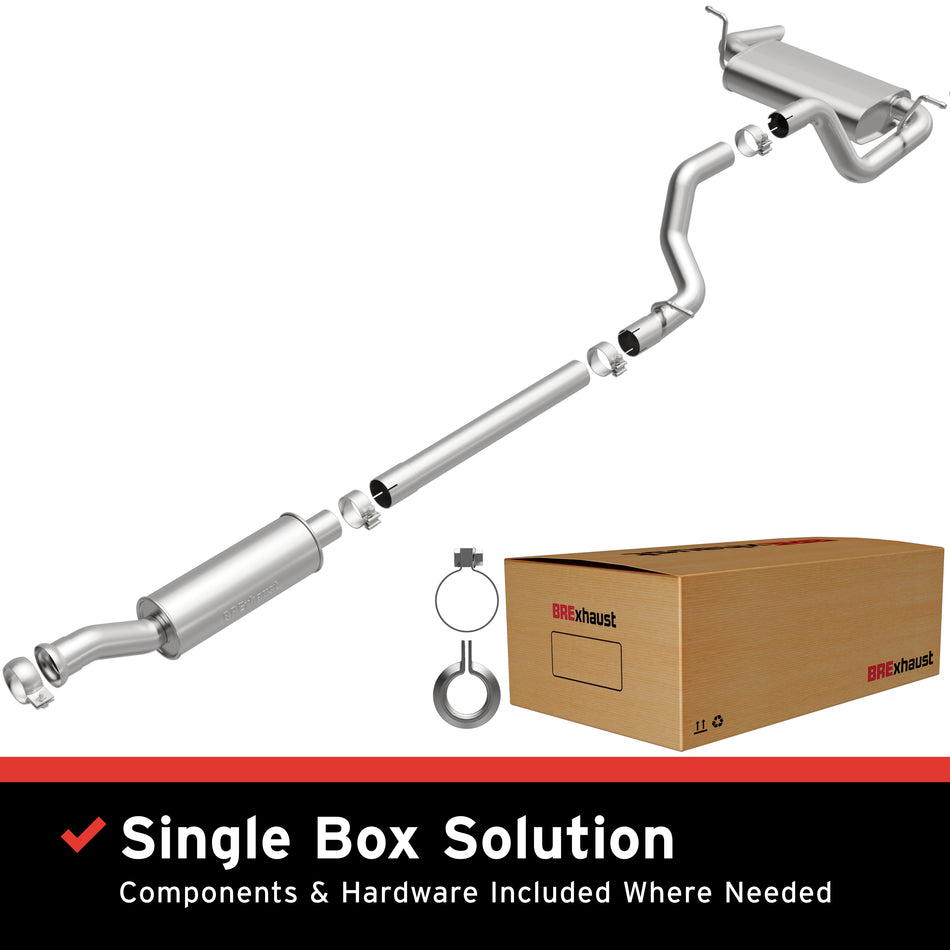 BRExhaust Direct-Fit Exhaust System Kit - 106-1105