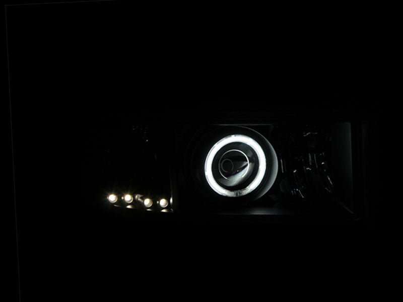 ANZO USA - Projector Headlight Set w/Halo - 111065