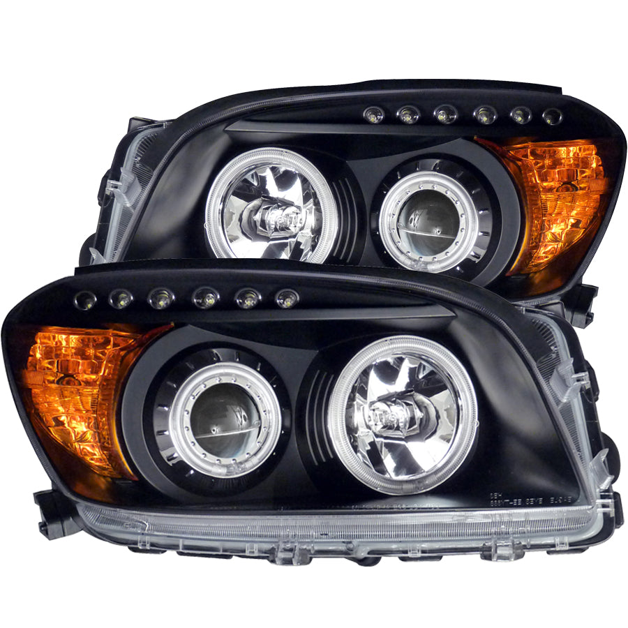 Projector Headlight Set w/Halo For 2006-2008 Toyota RAV4 111120