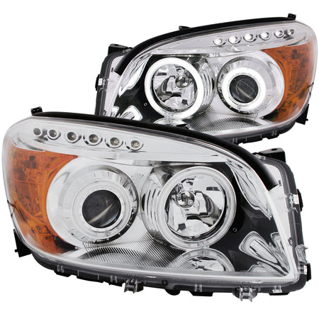 Projector Headlight Set w/Halo For 2006-2008 Toyota RAV4 111121
