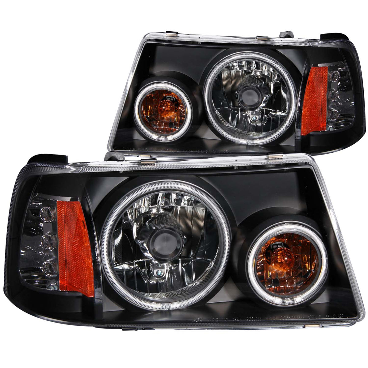 Crystal Headlight Set w/Halo For 2001-2011 Ford Ranger 111152