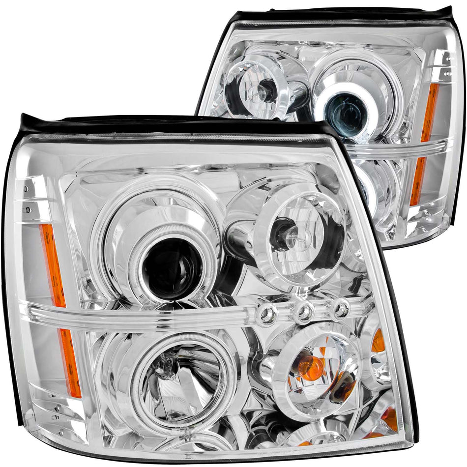 ANZO USA - Projector Headlight Set w/Halo - 111176