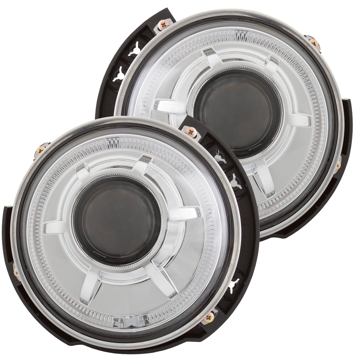 Projector Headlight Set For 2007-2015 Jeep Wrangler 111337