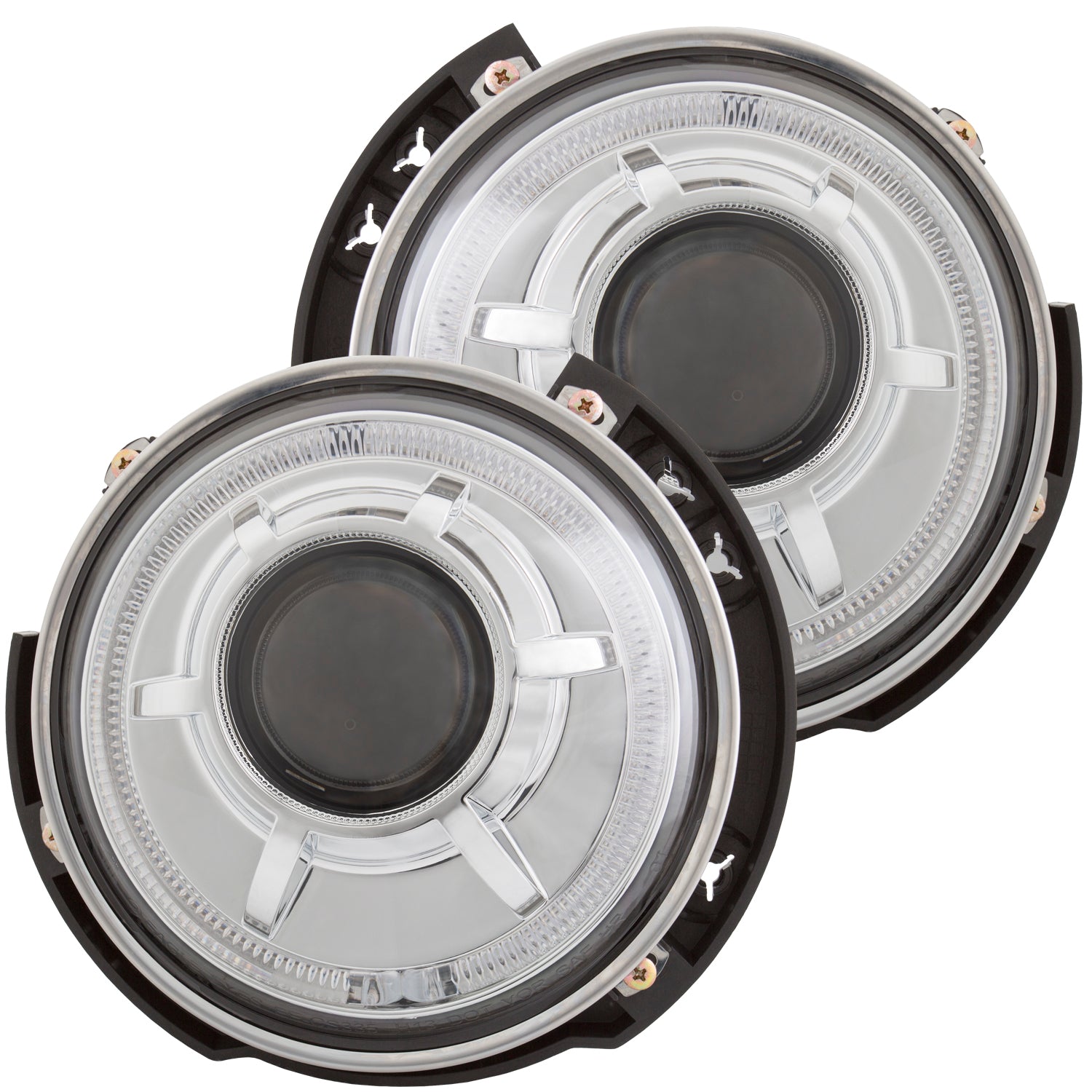 Projector Headlight Set For 2007-2015 Jeep Wrangler 111337