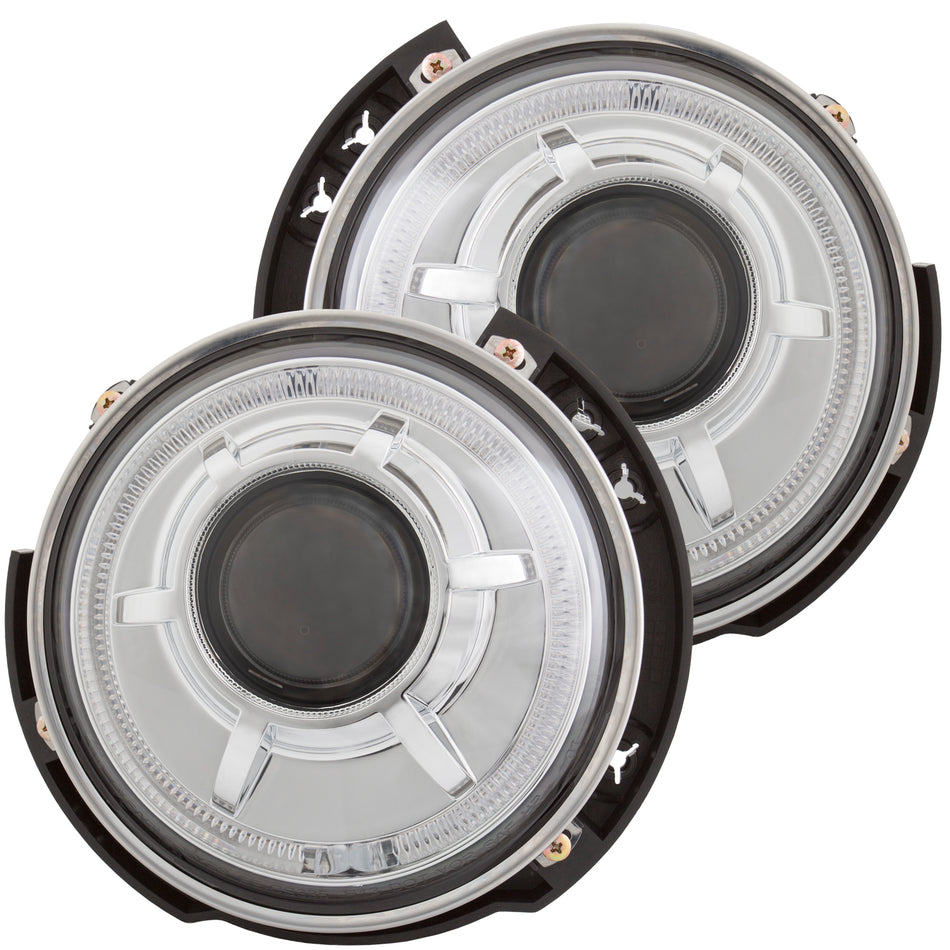 Projector Headlight Set For 2007-2015 Jeep Wrangler 111337