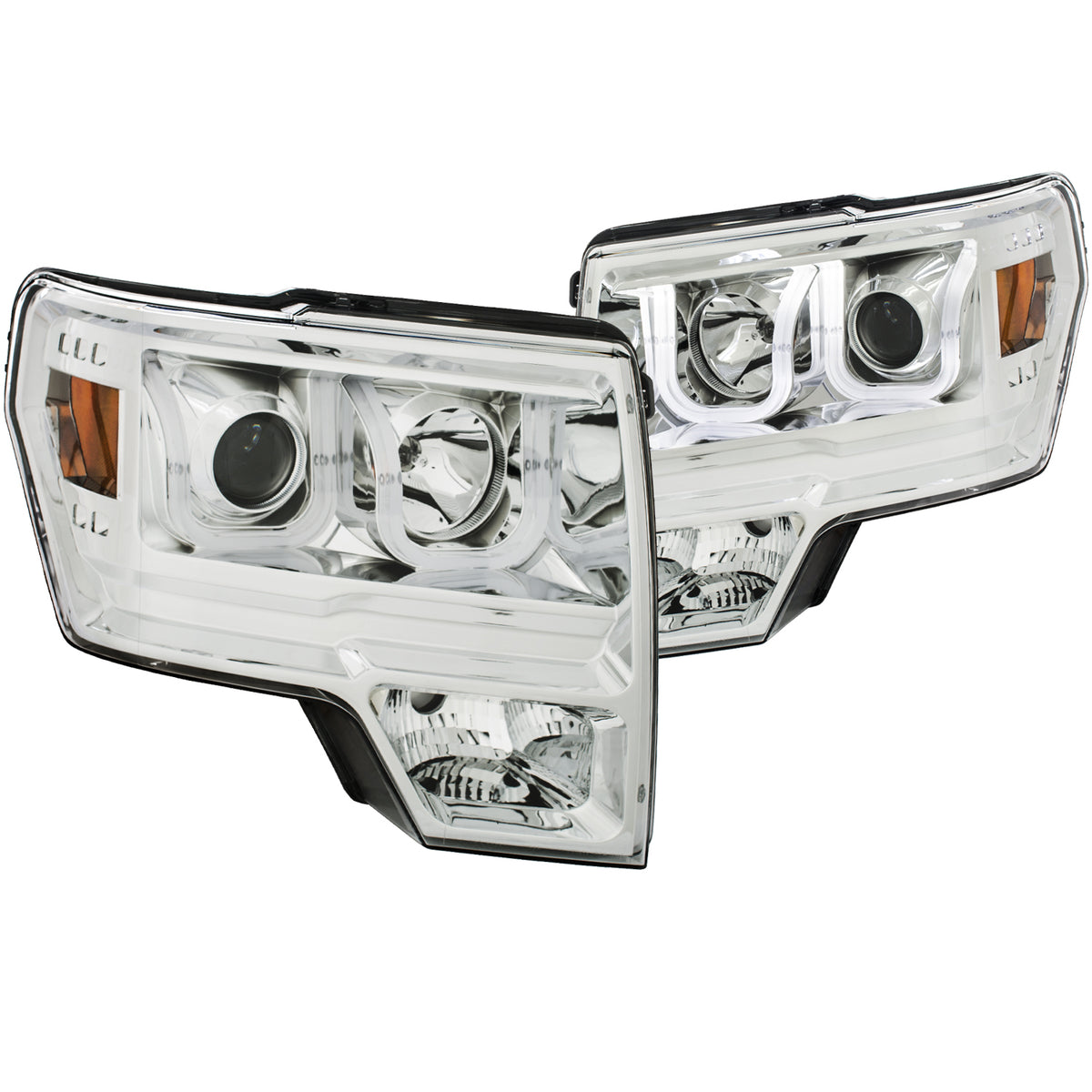 Projector Headlight Set For 2009-2014 Ford F-150 111352