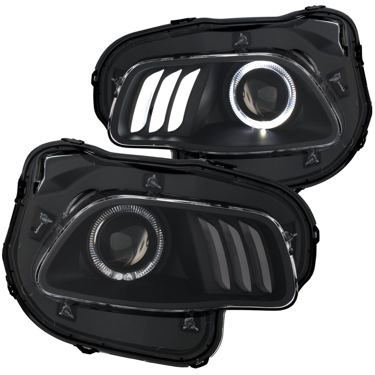 Projector Headlight Set For 2014-2018 Jeep Cherokee 111353