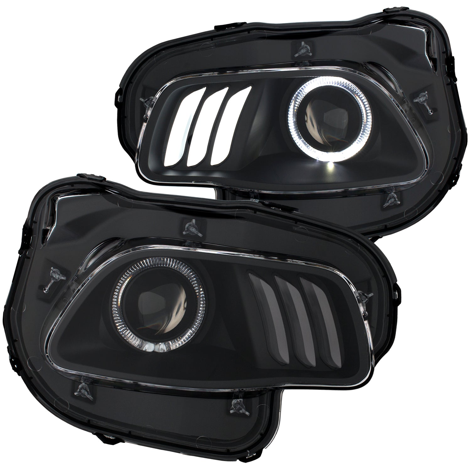 Projector Headlight Set For 2014-2018 Jeep Cherokee 111353