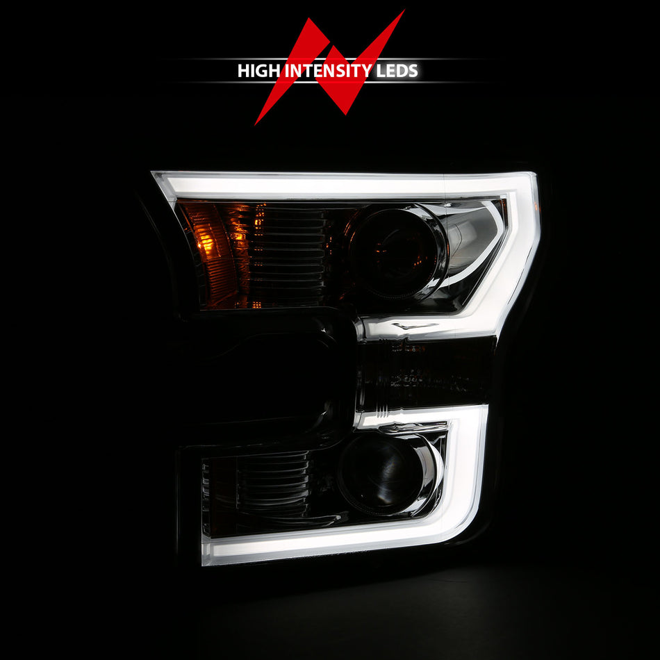 Projector Headlight Set For 2015-2017 Ford F-150 111358