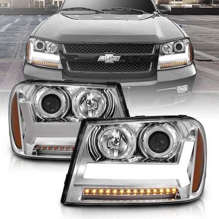 ANZO USA Projector Headlights For 2006-2009 Chevrolet Trailblazer 111391