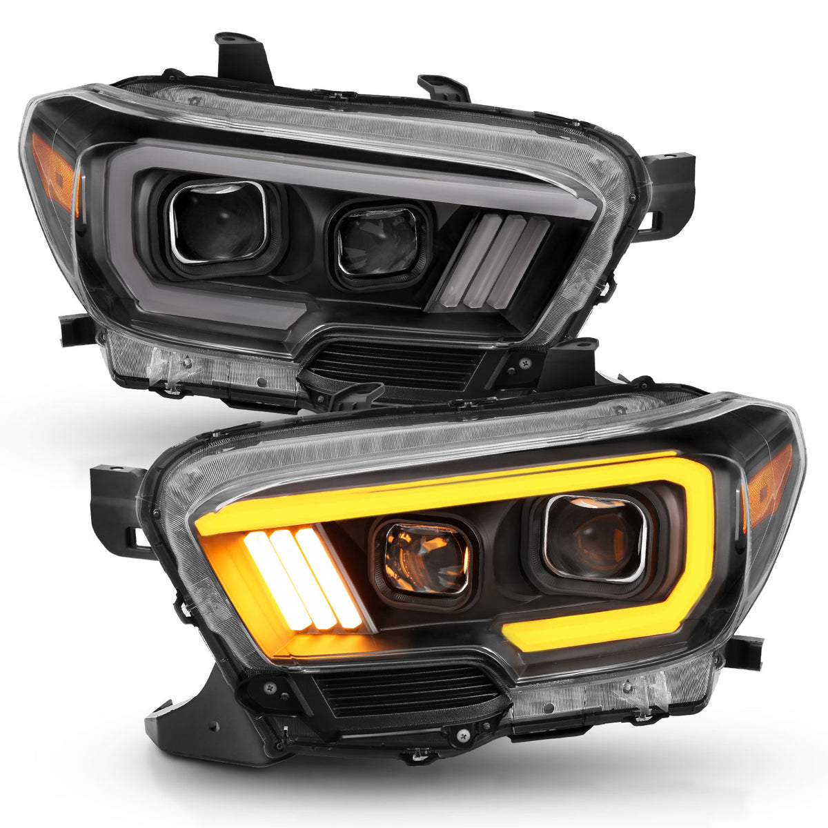 ANZO USA Projector Headlights For 2016-2023 Toyota Tacoma 111397