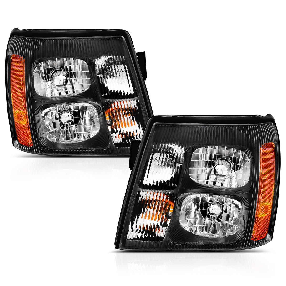 Crystal Headlights For 2003-2006 Cadillac Escalade 111423