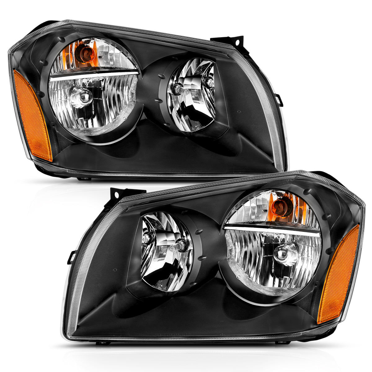 Crystal Headlights For 2005-2007 Dodge Magnum 111425