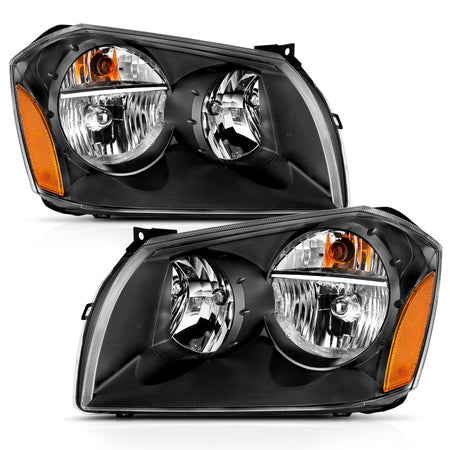Crystal Headlights For 2005-2007 Dodge Magnum 111425