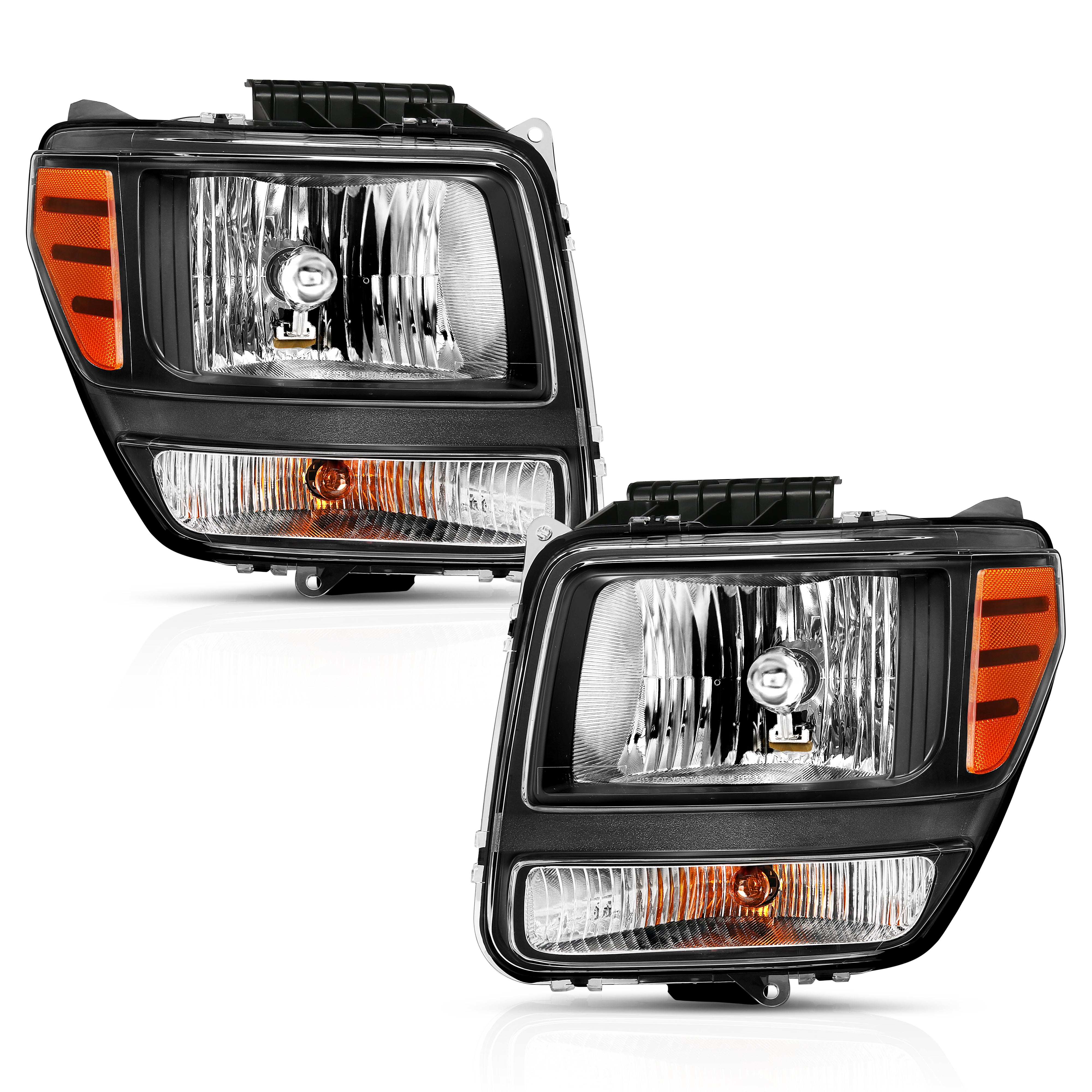 Crystal Headlights For 2007-2012 Dodge Nitro 111426