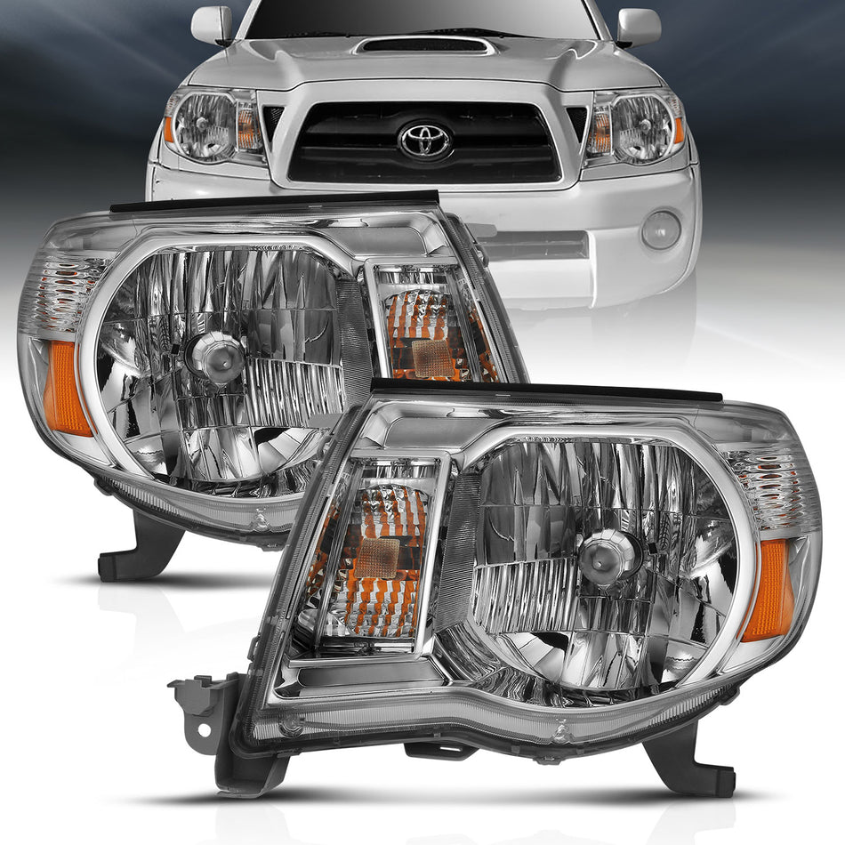 Crystal Headlights For 2005-2011 Toyota Tacoma 111437