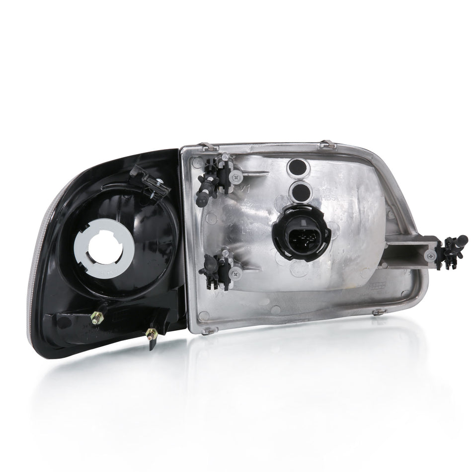 Crystal Headlights For 1997-2003 Ford F-150 111438