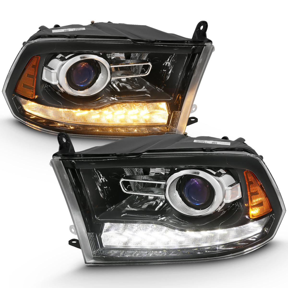 ANZO USA - ANZO USA Projector Headlights W/ Halo - 111439