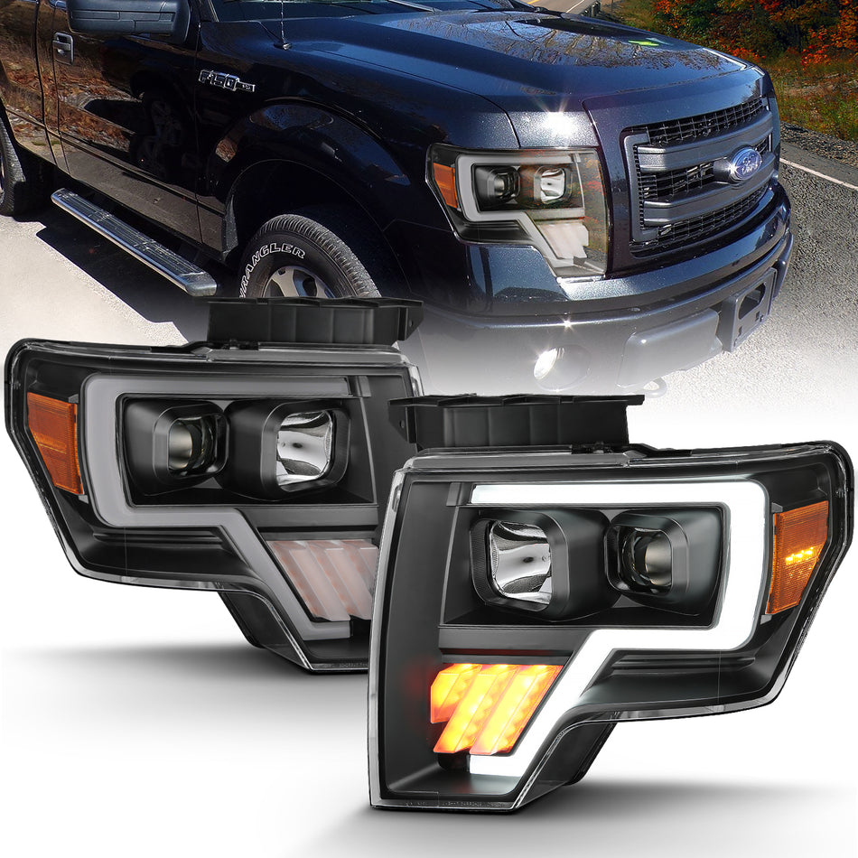 Projector Headlight For 2009-2014 Ford F-150 111445