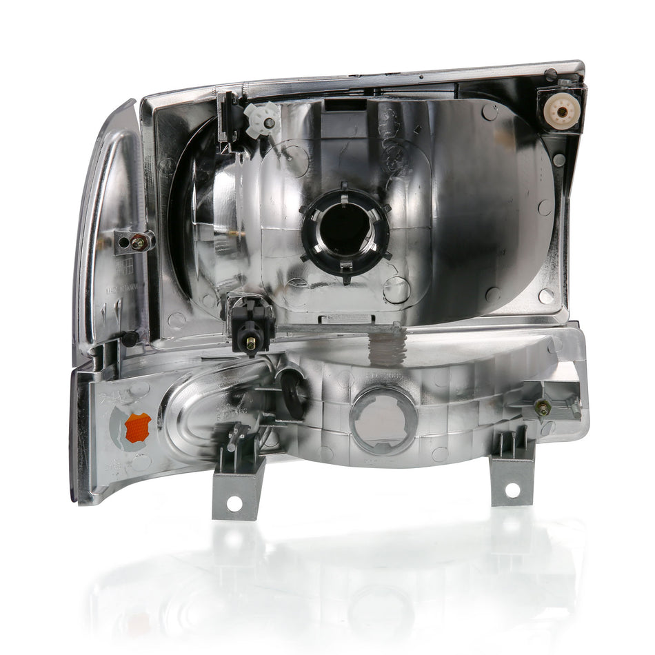 Crystal Headlight For 1999-2004 Ford F-550 Super Duty 111458