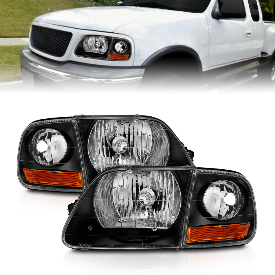 Crystal Headlight For 1997-2003 Ford F-150 111460