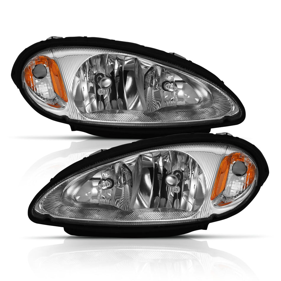 Crystal Headlights For 2001-2005 Chrysler PT Cruiser 111472