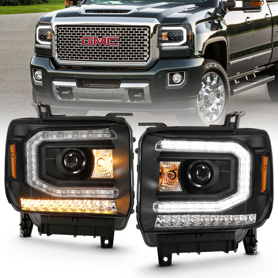 Projector Headlight For 2016-2019 GMC Sierra 1500 111485