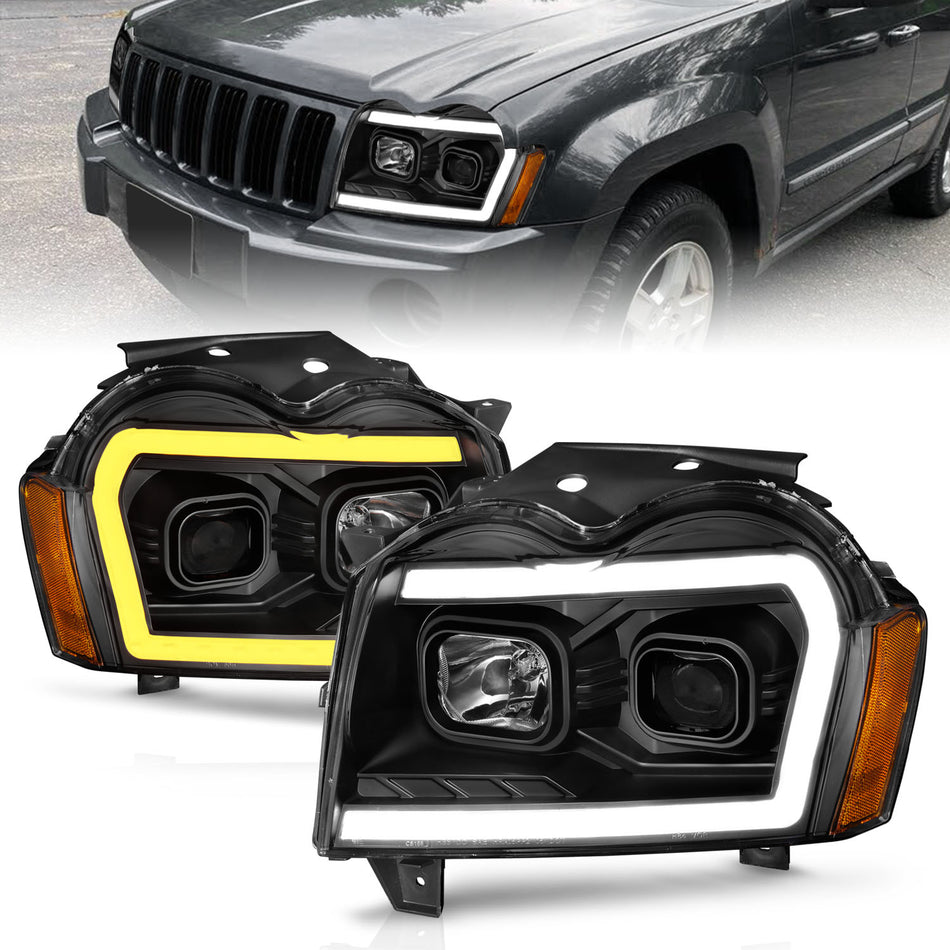 Projector Headlight For 2005-2007 Jeep Grand Cherokee 111543