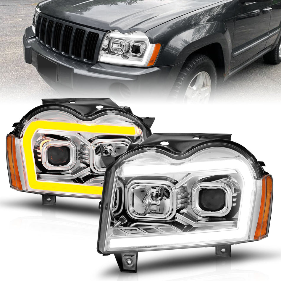 Projector Headlight For 2005-2007 Jeep Grand Cherokee 111544