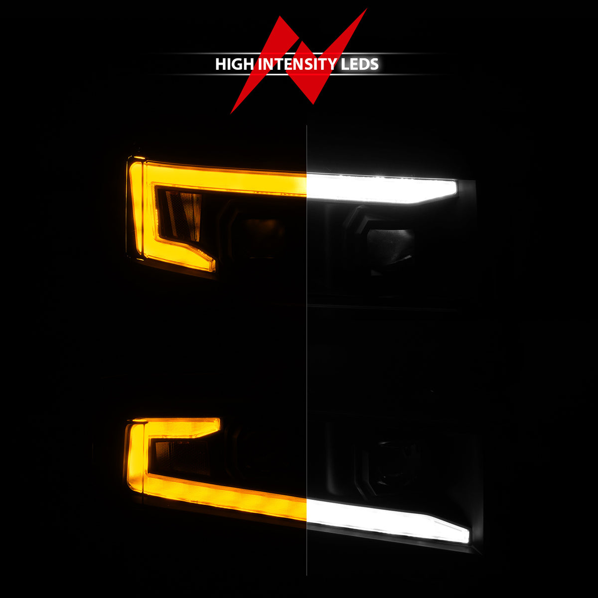 ANZO USA - LED Projector Headlight - 111566-R