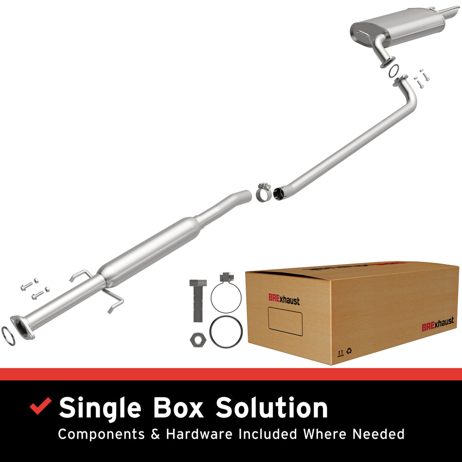 BRExhaust Direct-Fit Exhaust System Kit - 116-0274