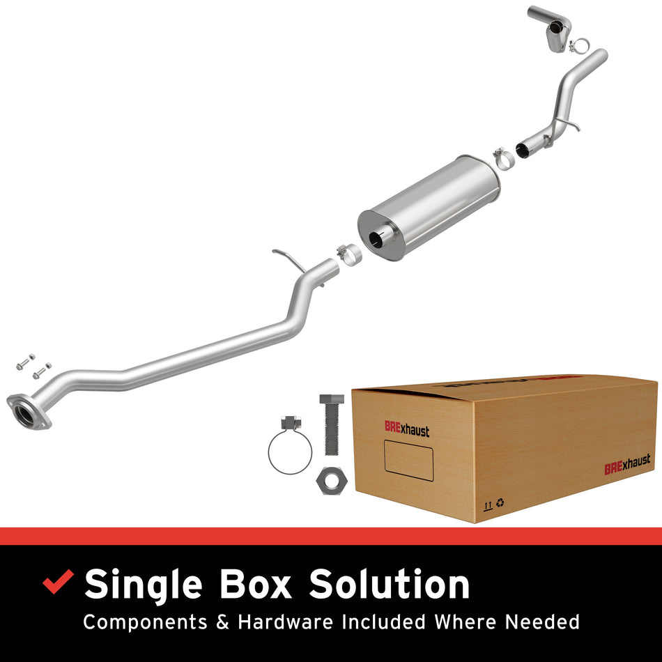 BRExhaust Direct-Fit Exhaust System Kit - 116-0509