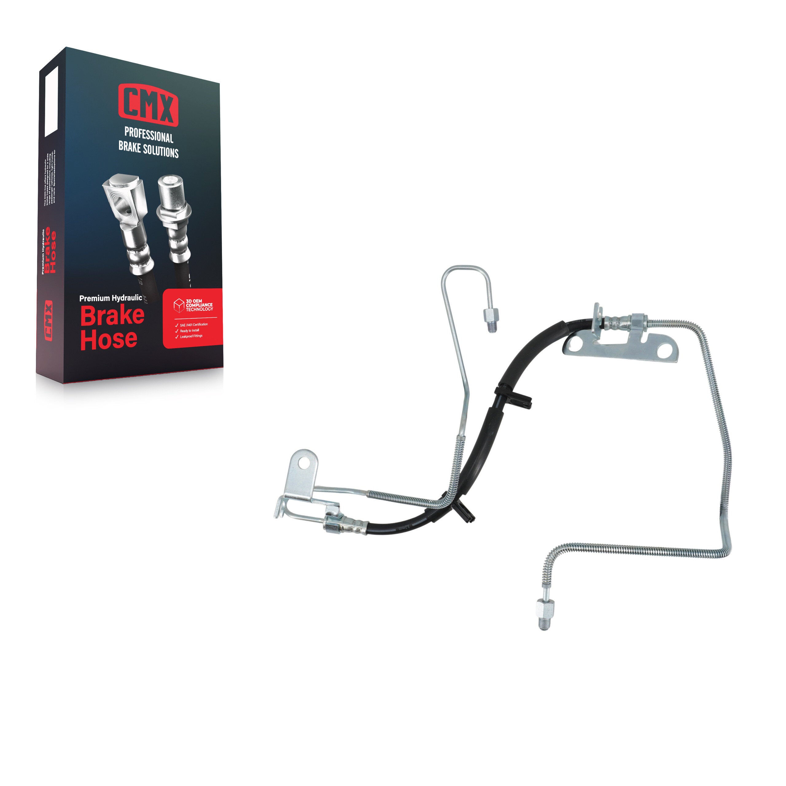 Rear Left Brake Hydraulic Hose 12-H620142 For Dodge Caravan Grand Chrysler Town & Country Voyager