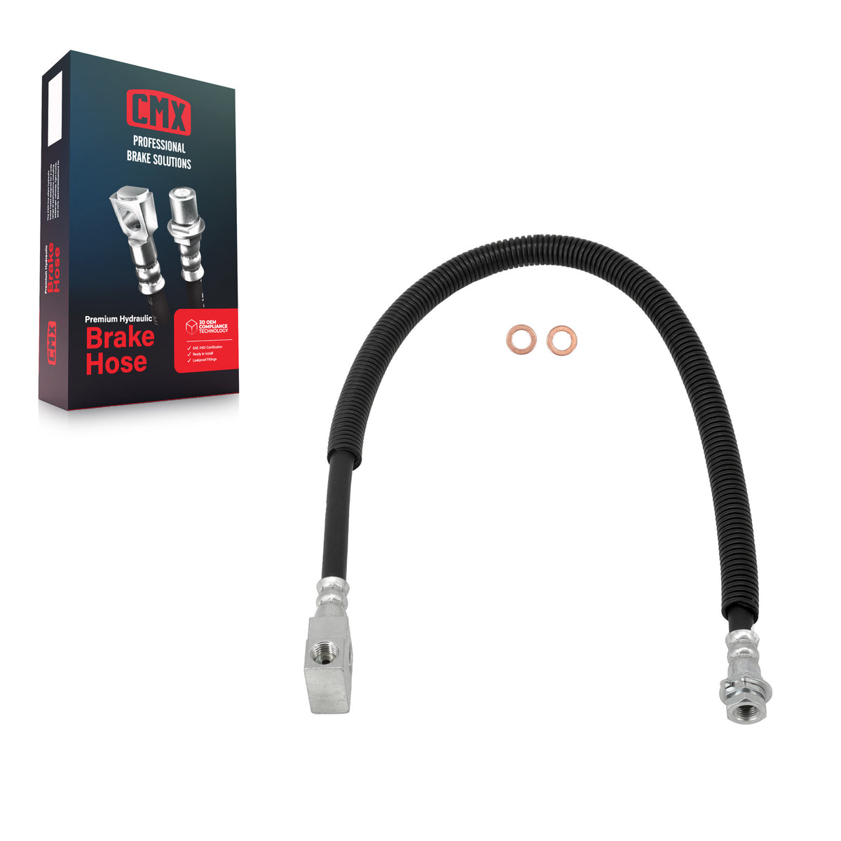 Rear Center Brake Hydraulic Hose 12-H620179 For 2002-2006 Dodge Ram 1500