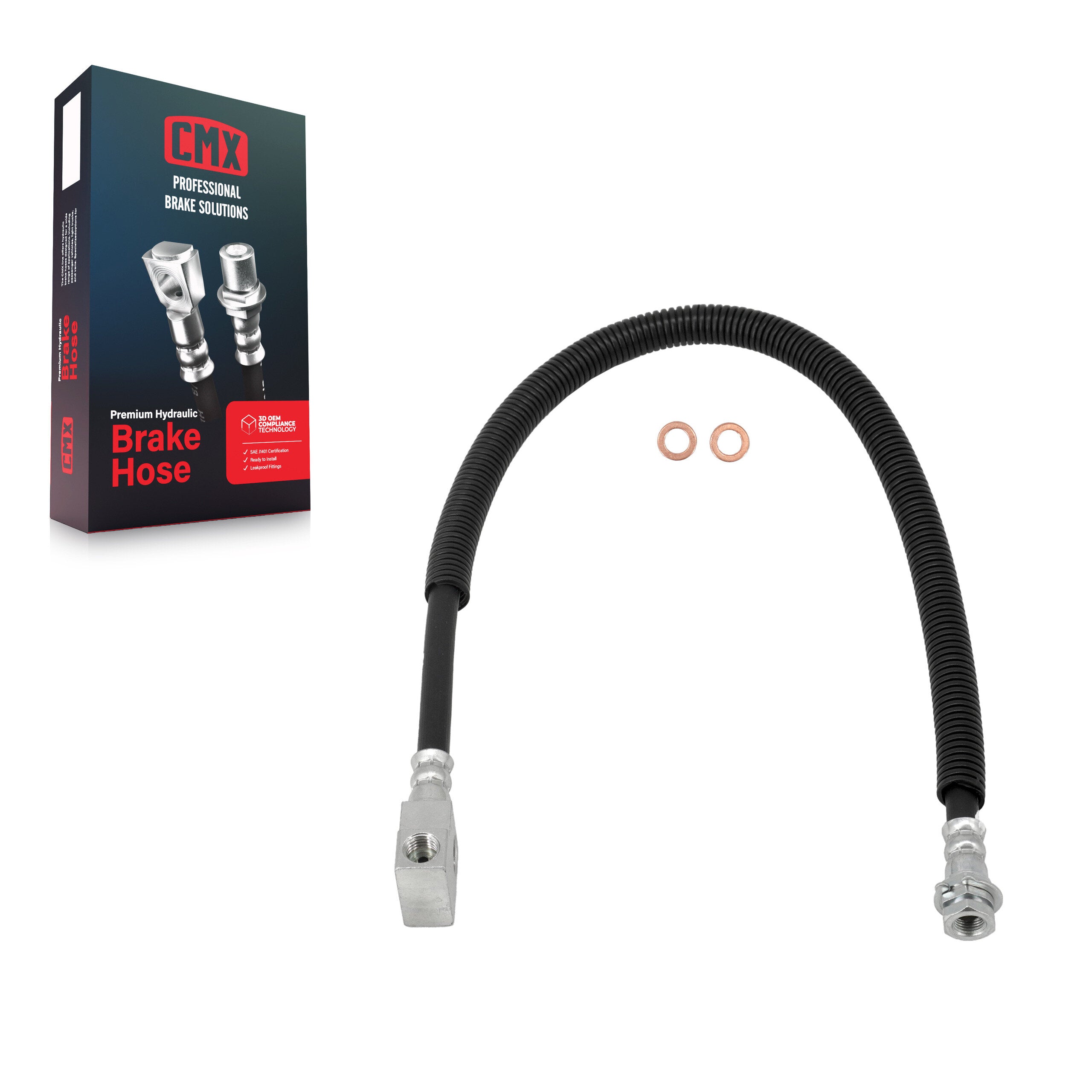 Rear Center Brake Hydraulic Hose 12-H620179 For 2002-2006 Dodge Ram 1500