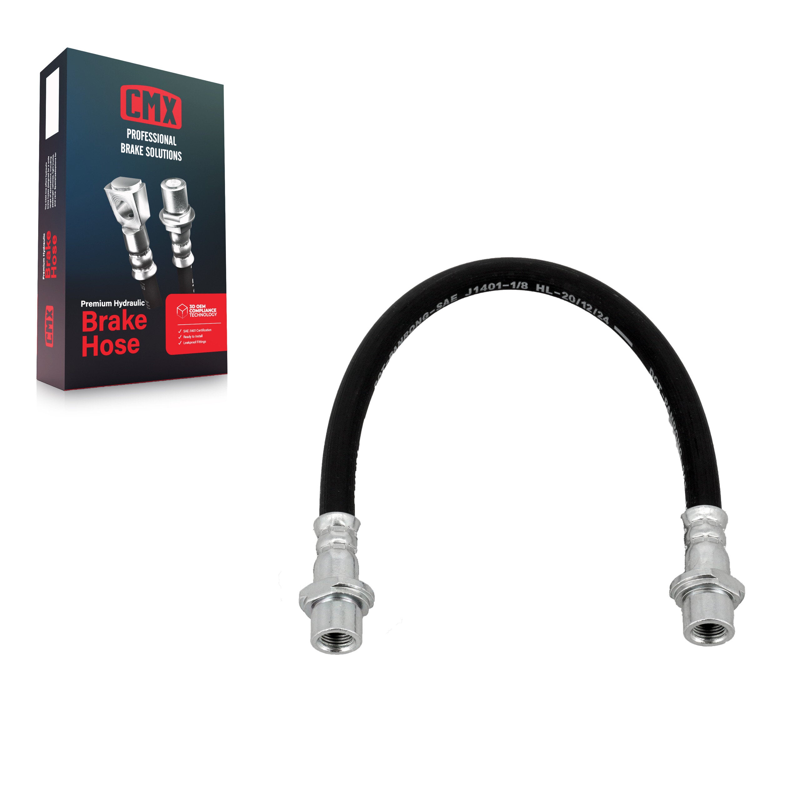 Rear Brake Hydraulic Hose 12-H620240 For Toyota Echo 4Runner Lexus GX460 Scion xB FJ Cruiser xA