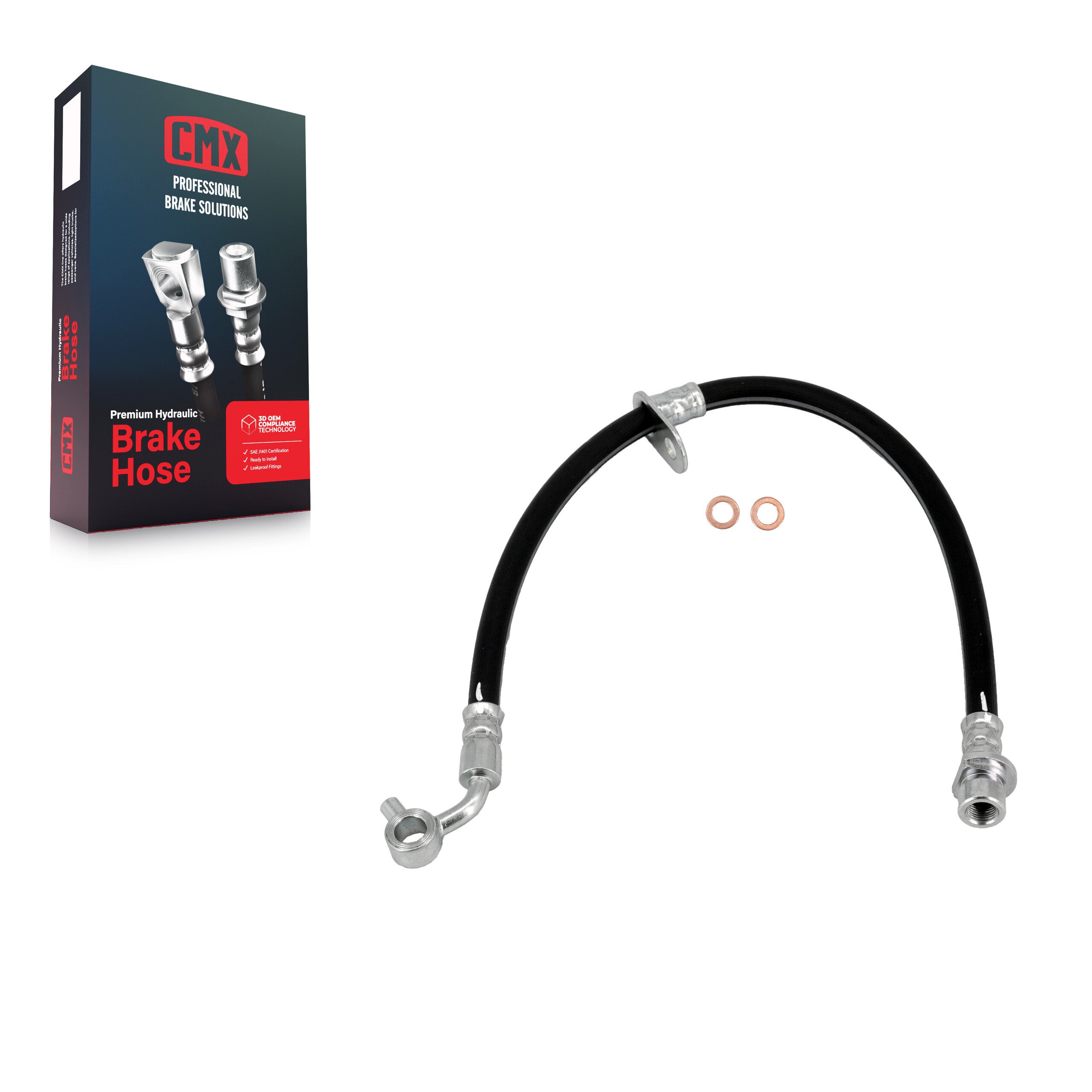 Rear Brake Hydraulic Hose 12-H620409 For 2002-2004 Honda CR-V