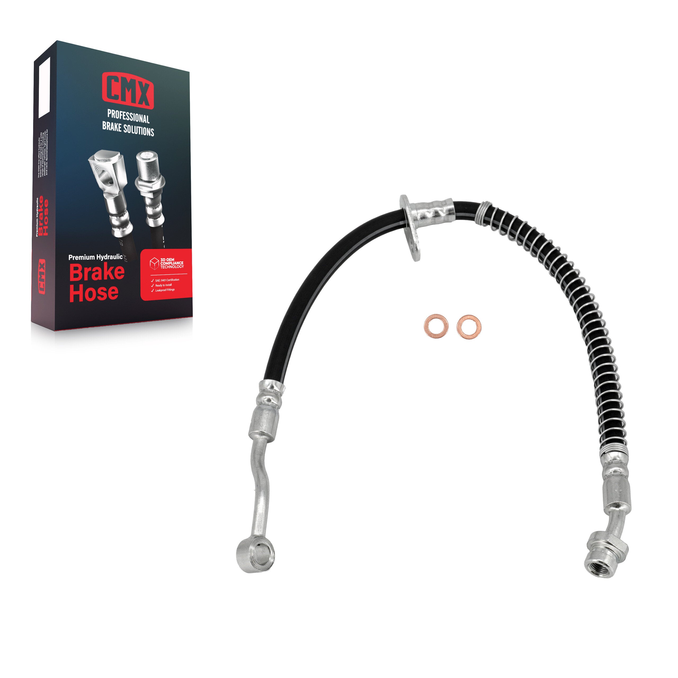 Front Right Brake Hydraulic Hose 12-H620953 For 2006-2011 Hyundai Accent
