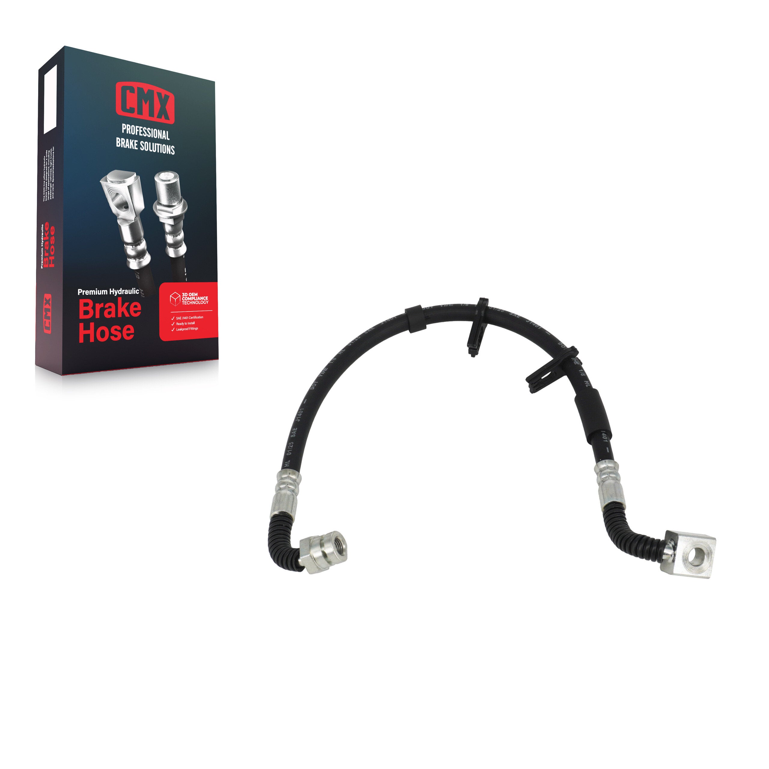 Front Left Brake Hydraulic Hose 12-H620987 For Ford E-350 Super Duty E-250 E-150 E-450