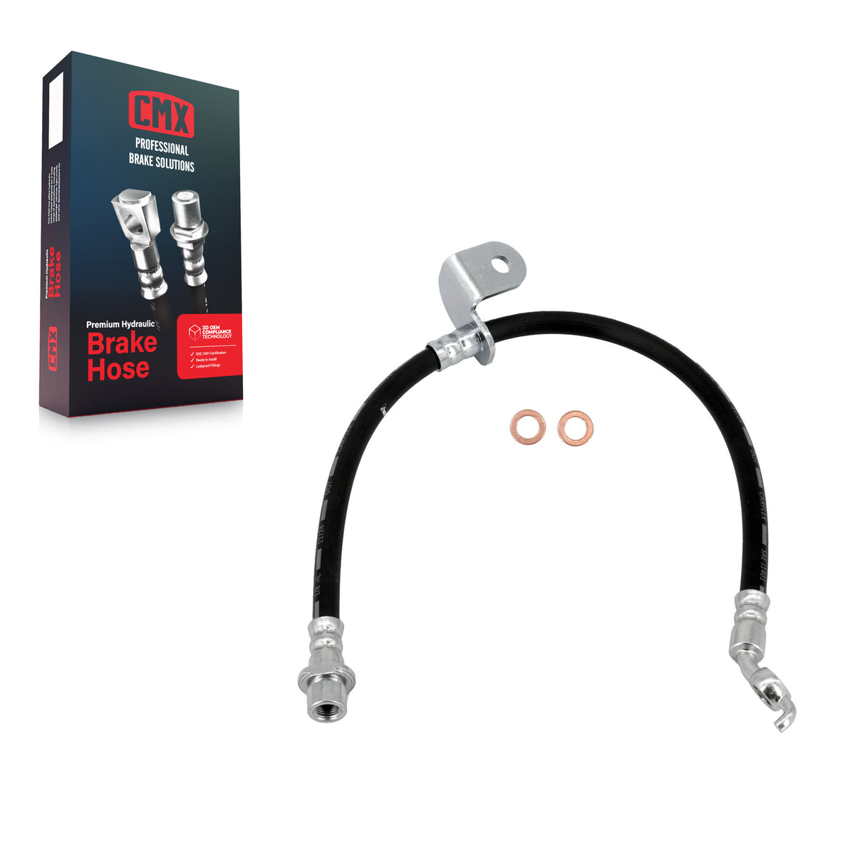 Brake Hydraulic Hose 12-H621133 For Toyota Corolla Matrix Pontiac Vibe Highlander