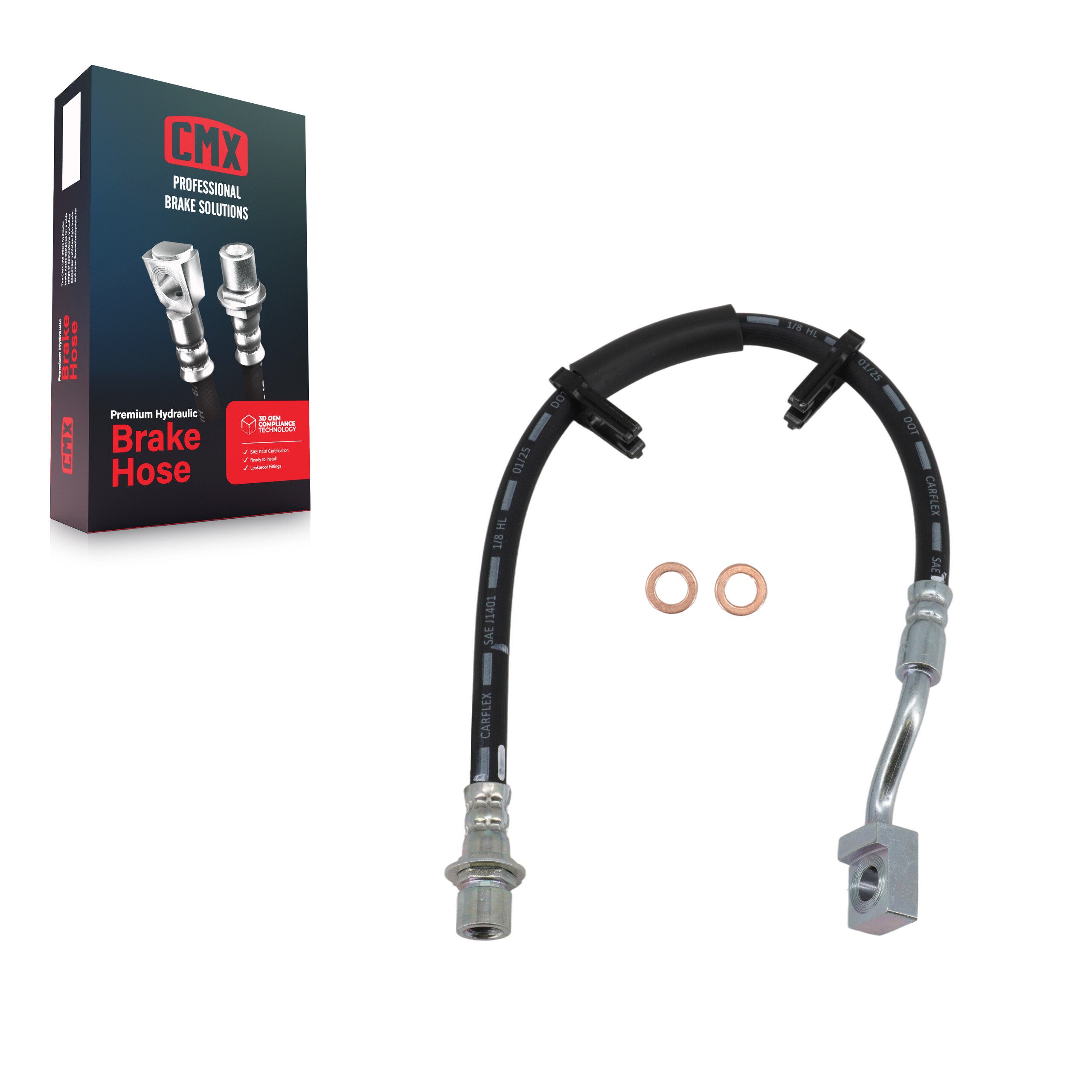Front Left Brake Hydraulic Hose 12-H621756 For Jeep Grand Cherokee Dodge Durango