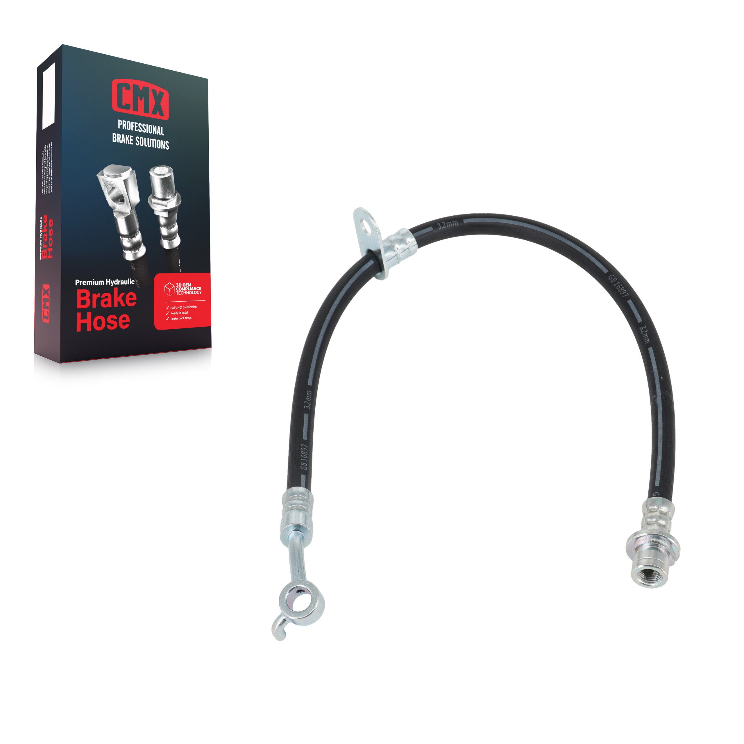 Rear Left Brake Hydraulic Hose 12-H621921 For Honda Accord