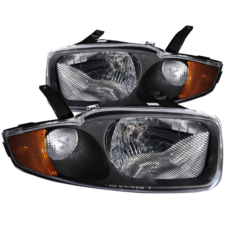 Crystal Headlight Set For 2003-2005 Chevrolet Cavalier 121020