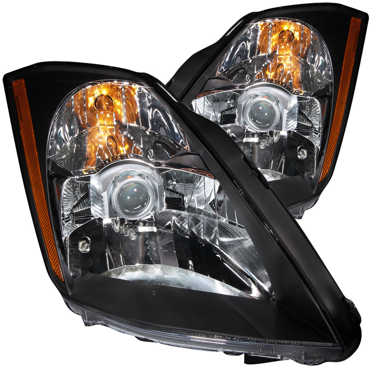 Crystal Headlight Set For 2003-2005 Nissan 350Z 121108