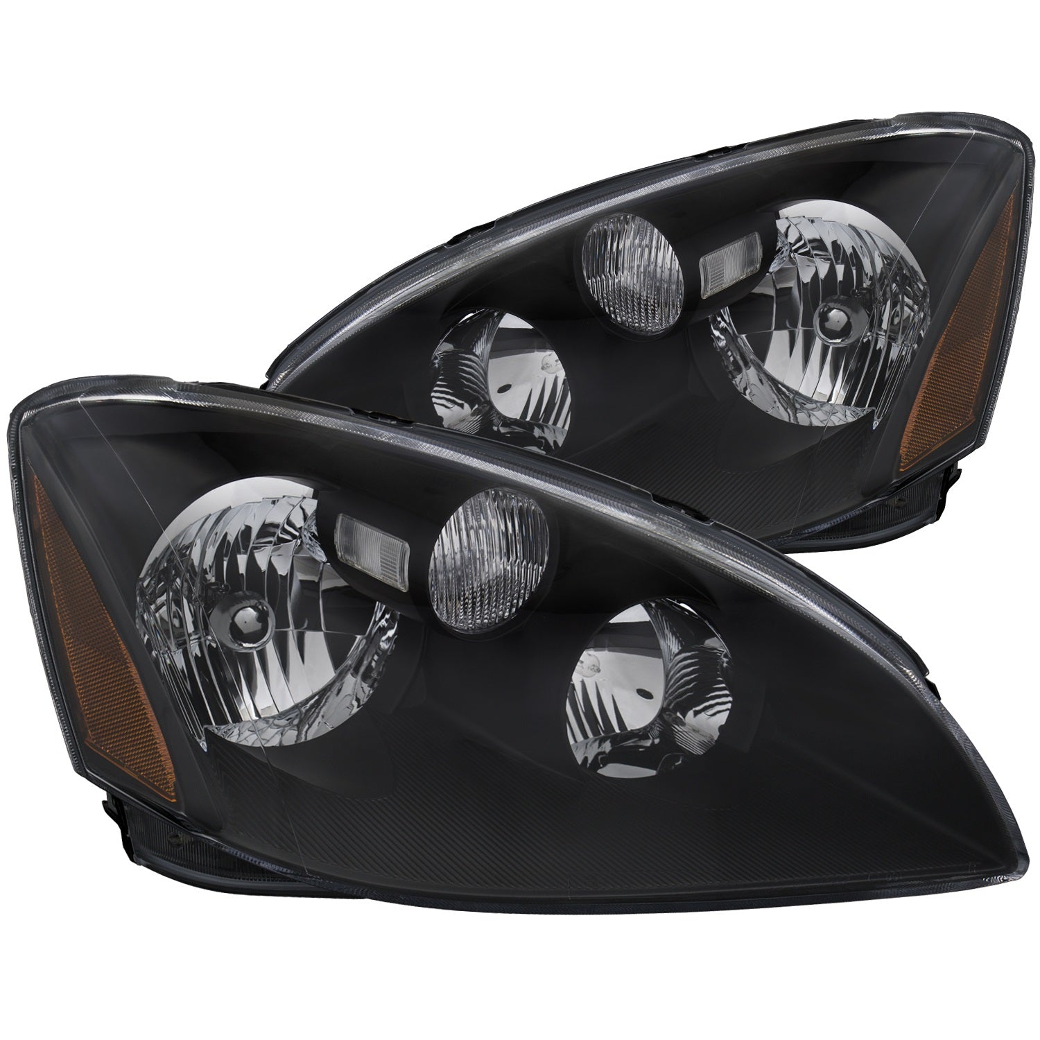 Crystal Headlight Set For 2002-2004 Nissan Altima 121109
