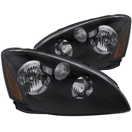 Crystal Headlight Set For 2002-2004 Nissan Altima 121109